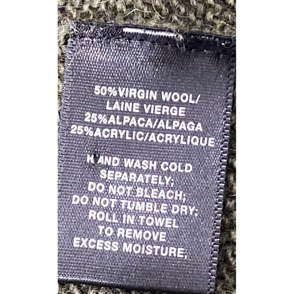 Lafayette 148 New York Knit textured Cardigan Sweater L Virgin Wool & Alpaca - Picture 5 of 10